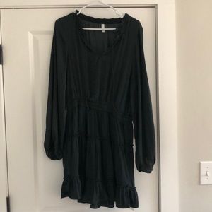 Flattering green dress